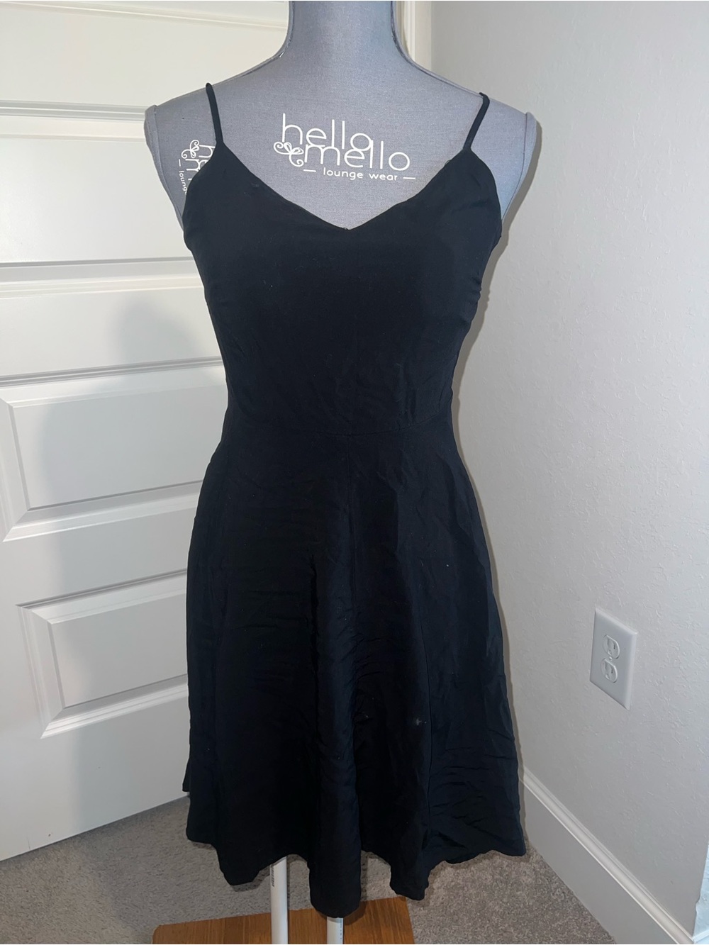 GAP Black Spaghetti-Strap Dress - Picture 1 of 5
